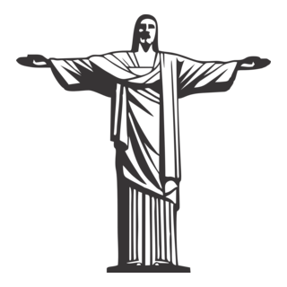 cristo redentor brasil Logo PNG Vector