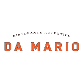Da Mario Restaurant Logo PNG Vector