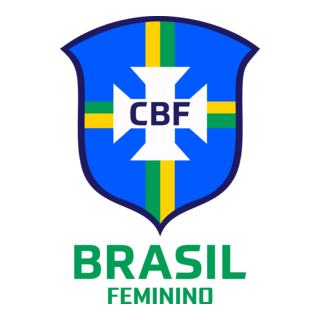 Escudo Seleção Brasileira de Futebol Feminino Logo PNG Vector