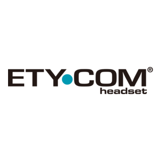 ETY-COM Headset Logo PNG Vector