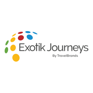 Exotik Journeys by TravelBrands Logo PNG Vector