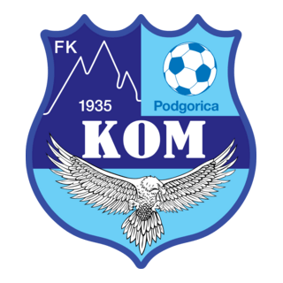 FK Kom Podgorica Logo PNG Vector