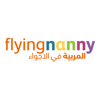 Flying Nanny Logo PNG Vector
