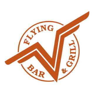 Flying V Bar & Grill Logo PNG Vector