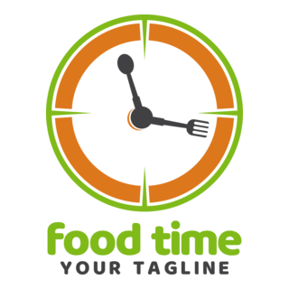 Food Time Logo PNG Vector