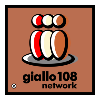 Giallo108 Network Logo PNG Vector