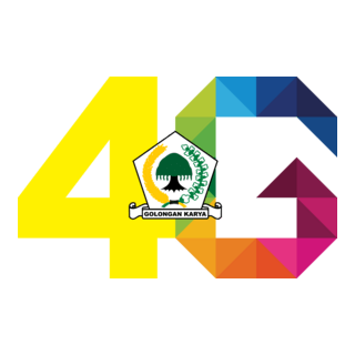 Golkar 4G Logo PNG Vector