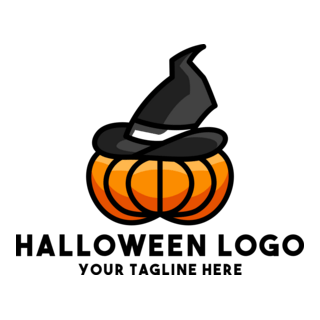 Halloween Logo PNG Vector