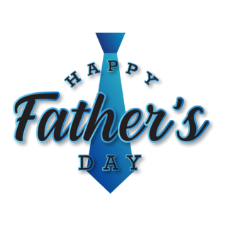 Happy fathers day Logo PNG Vector