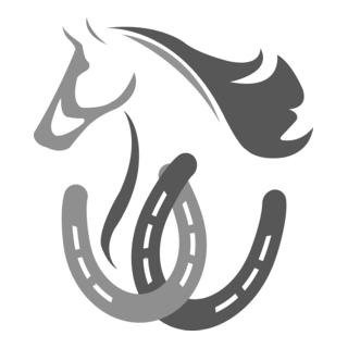 horse with shoe Logo PNG Vector