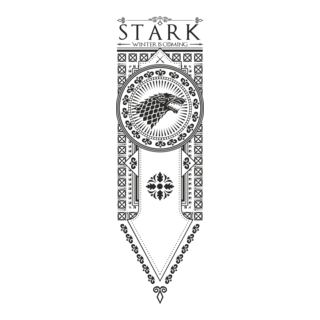 House Stark Logo PNG Vector