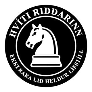 Hviti Riddarinn Mosfellsbaer Logo PNG Vector