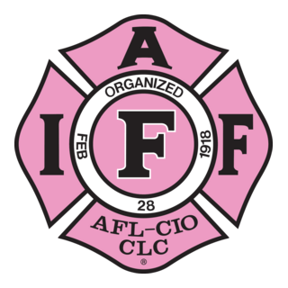 International Association Fire Fighters Logo PNG Vector
