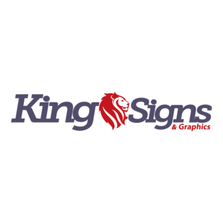 King Signs & Graphics Logo PNG Vector