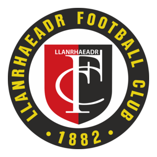 Llanrhaeadr FC Logo PNG Vector