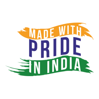 MADE WITH PRIDE IN INDIA Logo PNG Vector