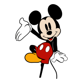Mickey Mouse Disney Logo PNG Vector