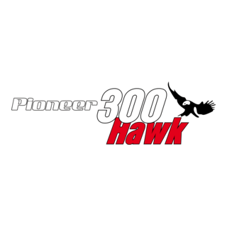Pioneer 300 Hawk Logo PNG Vector