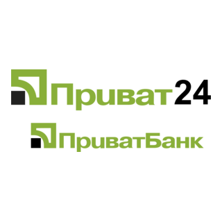 Privat24 | PrivatBank | Приват24 | ПриватБанк Logo PNG Vector