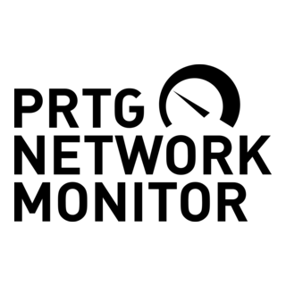 PRTG Black Logo PNG Vector
