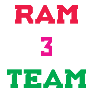 Ram 3 Team Logo PNG Vector