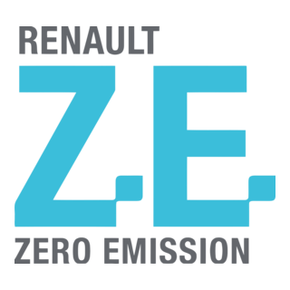 Renault Zero Emissions Logo PNG Vector