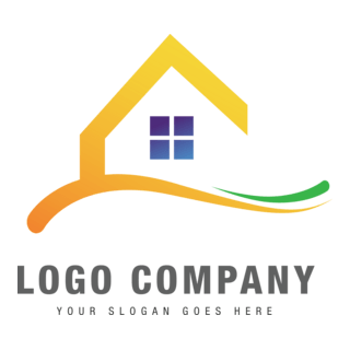Retail Building Logo PNG Vector