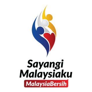 Sayangi Malaysiaku Malaysia Bersih Logo PNG Vector