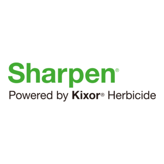 Sharpen Powered by Kixor Herbicide Logo PNG Vector