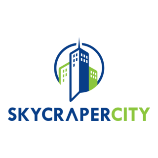 Skycraper City Logo PNG Vector