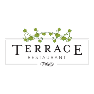 Terrace Restaurant Logo PNG Vector