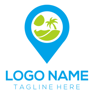 Travel location Logo PNG Vector