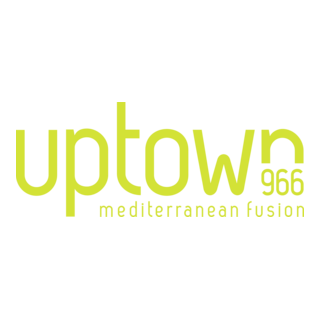 Uptown966 Restaurant Logo PNG Vector