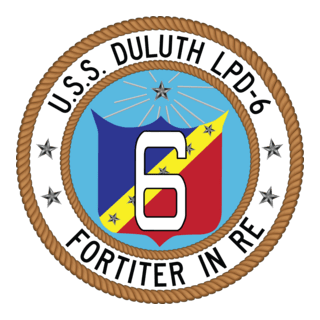 USS DULUTH LPD-6 Logo PNG Vector
