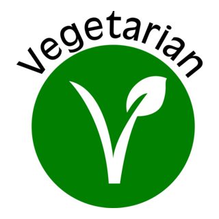 Vegetarian Logo PNG Vector