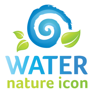 Water Nature Logo PNG Vector