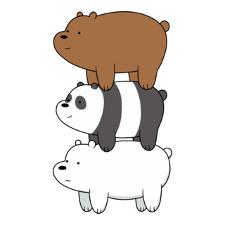 We Bare Bears Logo PNG Vector