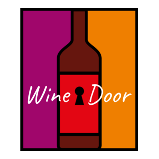 Wine Door Logo PNG Vector