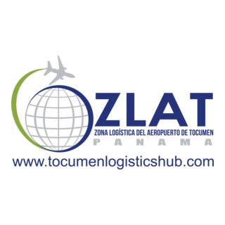 Zona logistica del Aeropuerto de Tocumen ZLAT Logo PNG Vector