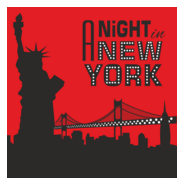 A night in NEW YORK Logo PNG Vector