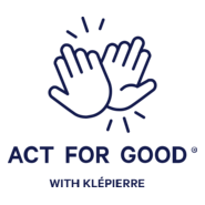 Act For Good with Klépierre Logo PNG Vector