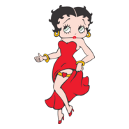 Betty Boop Logo PNG Vector