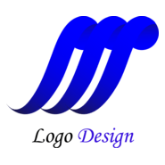 Blue Shape Logo PNG Vector