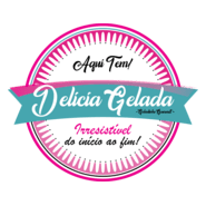 DELICIA GELADA Logo PNG Vector