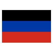 Flag of Donetsk People's Republic 2018 Logo PNG Vector