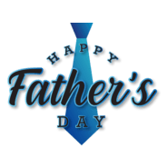 Happy fathers day Logo PNG Vector