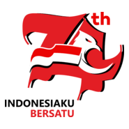 HUT RI 74 INDONESIAKU BERSATU Logo PNG Vector