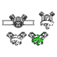 MOTOR PERSONALIZADO Logo PNG Vector