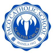Paco Catholic School, Manila 1912 Logo PNG Vector