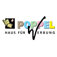 POPPEL Haus für Werbung Logo PNG Vector